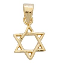  Gold Filled Miniature Star of David Pendant